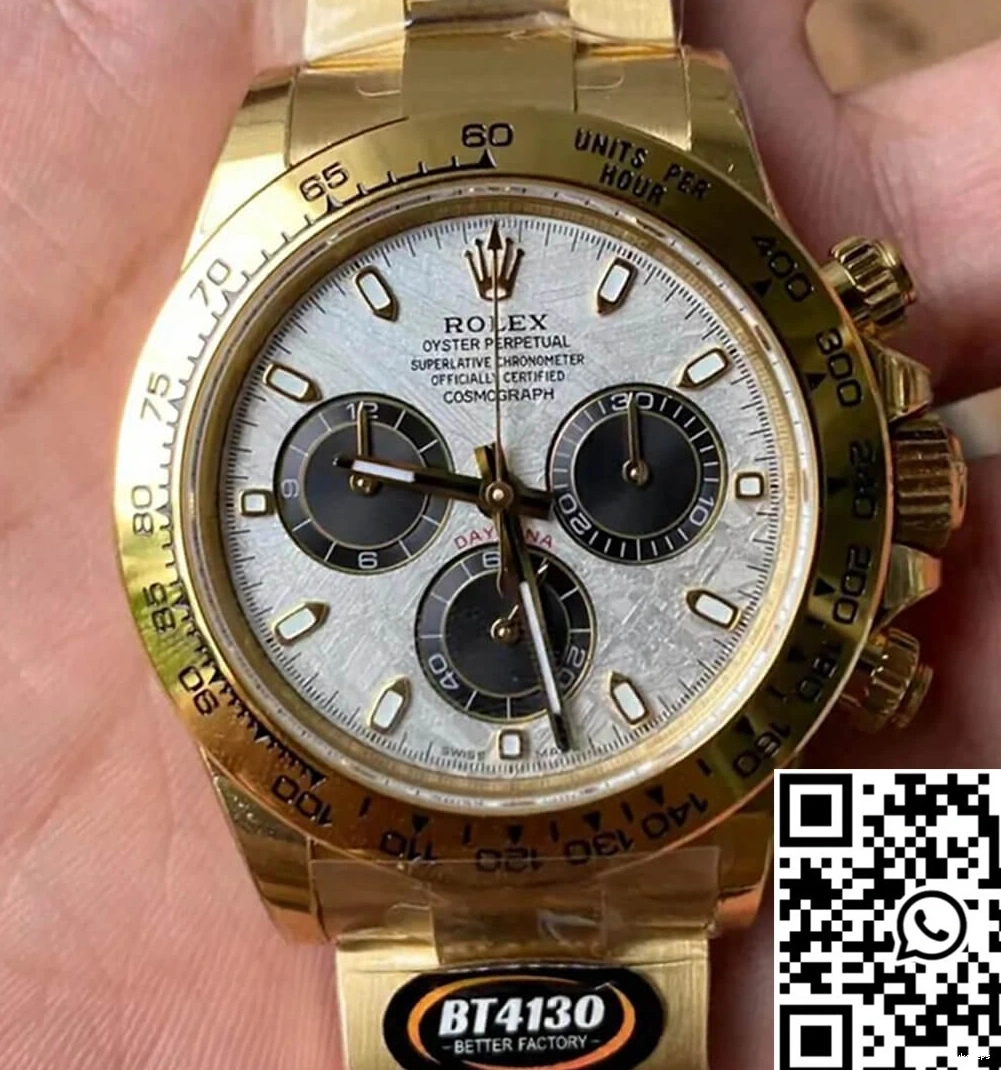 Daytona M116508-0015 Factory Yellow Rolex BT Gold 0413